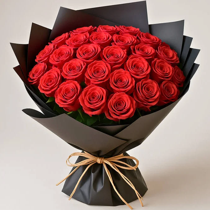 24 Red Roses Valentine